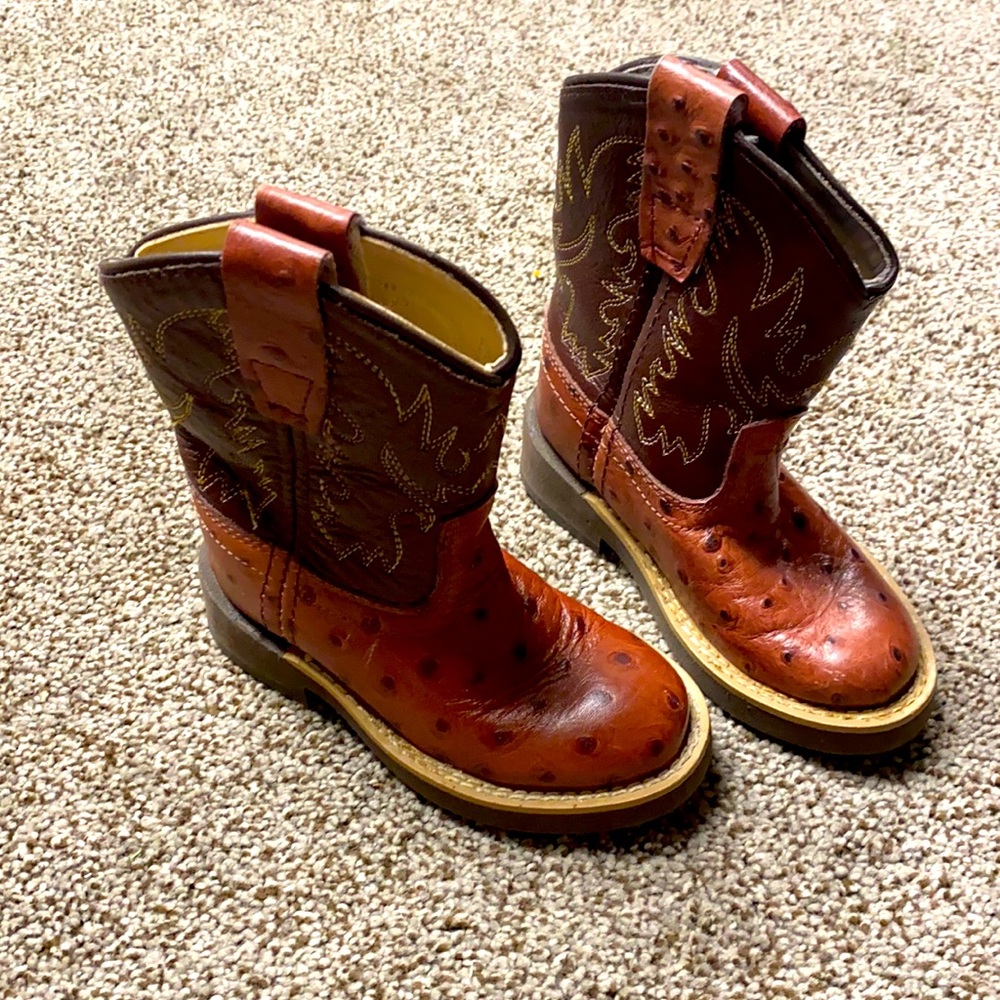 Old west toddler boots